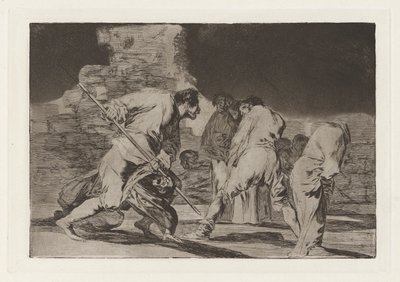 Disparate furioso (Furious Folly), también conocido como Hizonos dios y maravillamos nos (It Is Amazing and We Were Made by God), de la serie Los disparates (Los proverbios) de Francisco de Goya