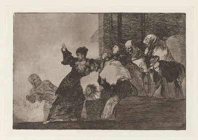 Disparate pobre (Poor Folly), también conocido como Two Heads Are Better Than One, de la serie Los disparates (Los proverbios) de Francisco de Goya