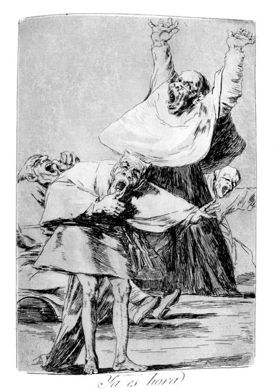 Es hora, 1799 de Francisco de Goya