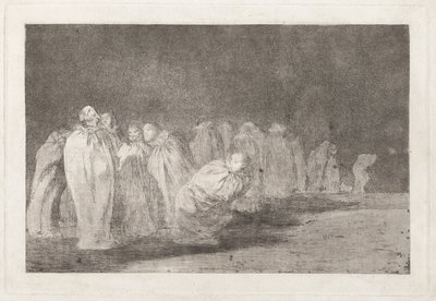 Los ensacados (The Men in Sacks), también conocido como So el sayal, hay al (Hay algo debajo del cilicio), de la serie Los dispares (Los proverbios) de Francisco de Goya