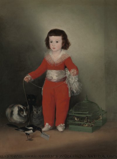 Manuel Osorio Manrique de Zúñiga, 1784-1792, 1787-88 de Francisco de Goya