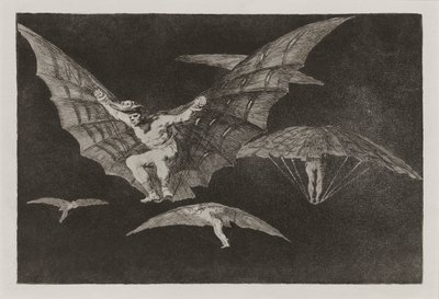Modo de volar, también conocido como ¿Dónde hay ganas hay ma?a de Francisco de Goya