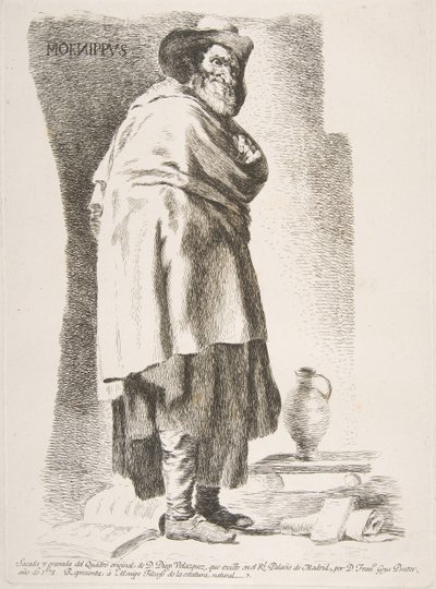 Menipo Filósofo, 1778 de Francisco de Goya