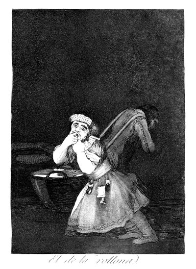 El niño de la niñera, 1799 de Francisco de Goya