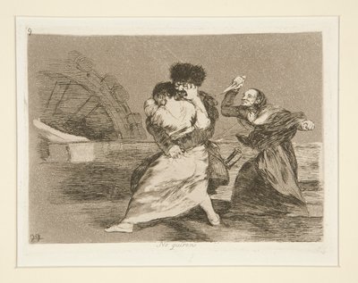 No quieren [sic] (Ellas Don de Francisco de Goya