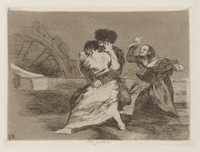 No quieren [sic] (Ellas no de Francisco de Goya