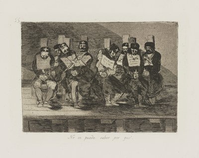 No se puede saber por qu? (One Can de Francisco de Goya