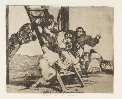 Placa 14 de Los Desastres de la Guerra: Sus... de Francisco de Goya