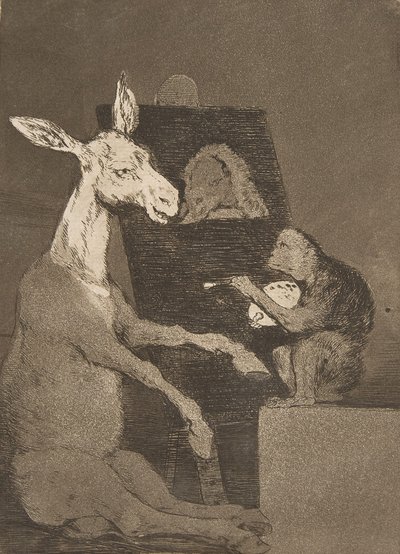 Placa 41 de Los Caprichos: Ni más ni menos de Francisco de Goya