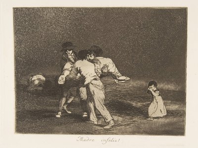 Placa 50 de Los Desastres de la Guerra de Francisco de Goya
