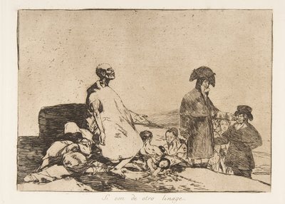 Placa 61 de Los desastres de la guerra: Pe..., 1811-12 publicado 1863 de Francisco de Goya