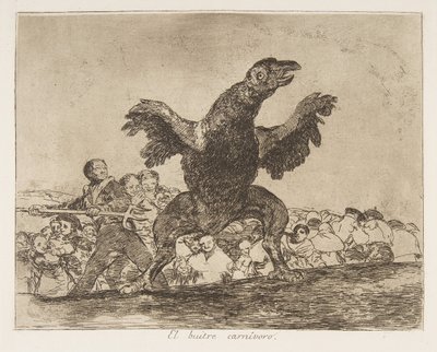 Placa 76 de Los desastres de la guerra..., después de 1814-15 publicado 1863 de Francisco de Goya