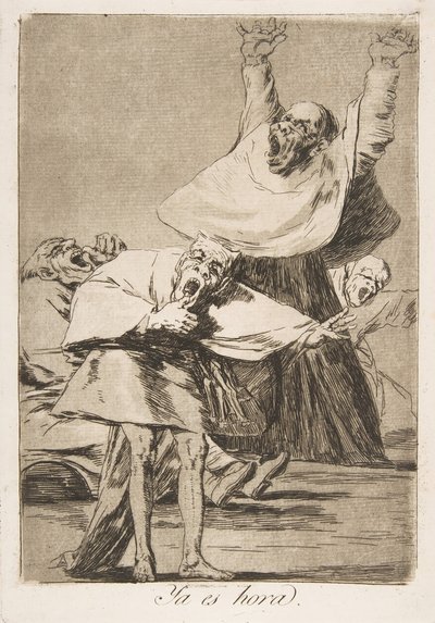 Placa 80 de Los Caprichos: Ya es hora de Francisco de Goya