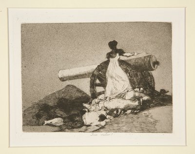 Que valor! (What Courage!), pl. 7 from Los desastres de la guerra (The Disasters of War) de Francisco de Goya