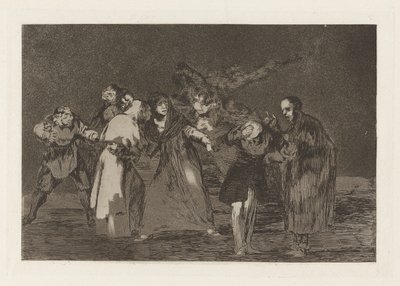 Sanan cuchilladas mas no malas palabras (Wounds Heal Quicker than Hasty Words), from the series Los disparates (Los proverbios) de Francisco de Goya
