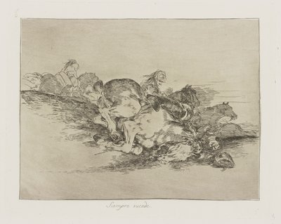 Siempre sucede. (It Always Happens.), pl. 8 from the series Los desastres de la guerra (The Disasters of War) de Francisco de Goya