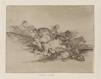 Siempre sucede (It Always Happens), pl. 8 from the series Los desastres de la guerra (The Disasters of War) de Francisco de Goya