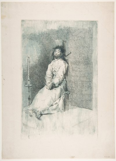 El agarrotado de Francisco de Goya
