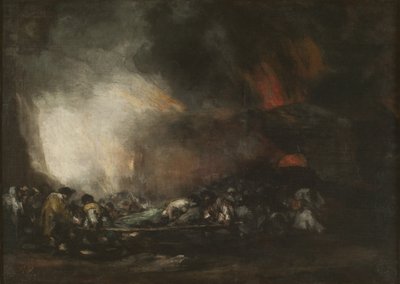 Incendio en el hospital de Francisco Goya de