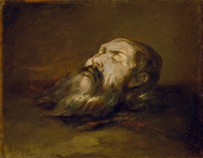 Cabeza de santo degollado de Francisco Herrera the Elder
