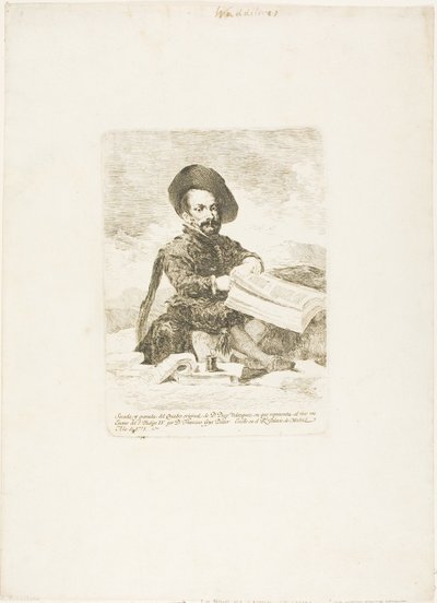 Un Enano de Francisco Jose de Goya y Lucientes