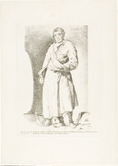 Esopo de Francisco Jose de Goya y Lucientes