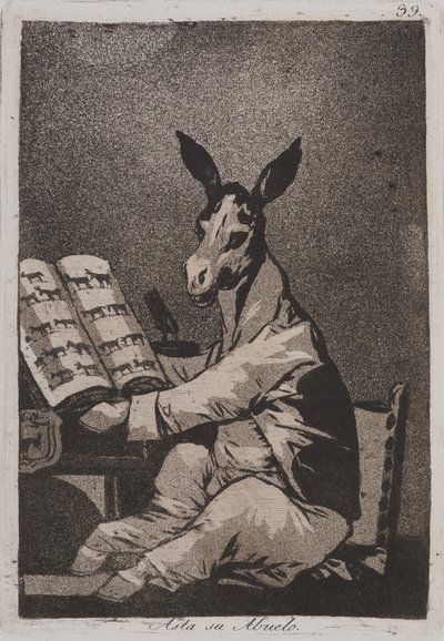 Y así fue su abuelo de Francisco de Goya