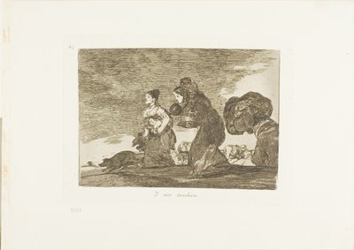 Y esto también, lámina 45 de Los desastres de la guerra de Francisco Jose de Goya y Lucientes