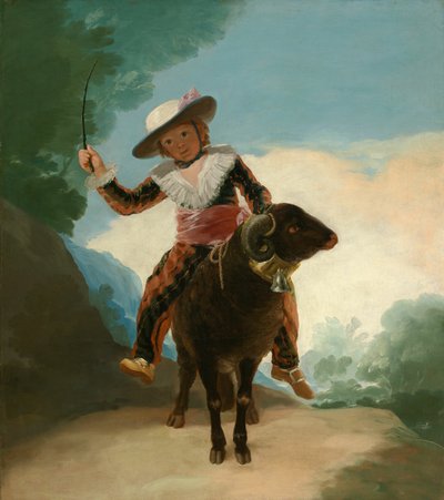 Niño sobre un carnero de Francisco Jose de Goya y Lucientes