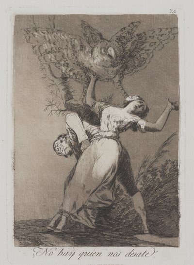 ¿No hay quien no desate? de Francisco de Goya