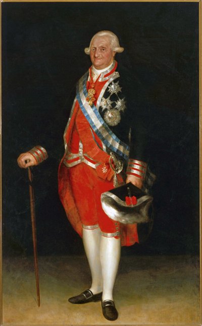 Carlos IV, rey de España ... (pintura sobre lienzo) de Francisco Jose de Goya y Lucientes