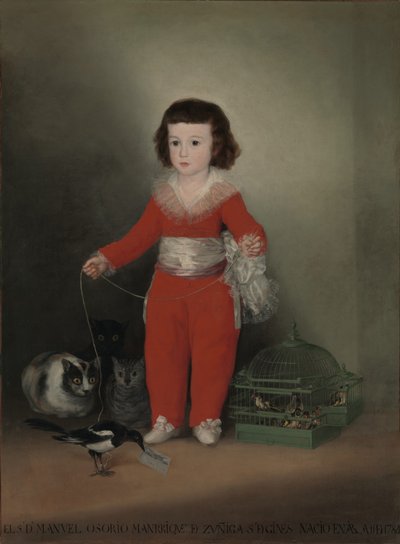 Don Manuel Osorio Manrique de Zúñiga (1784-92) de Francisco de Goya