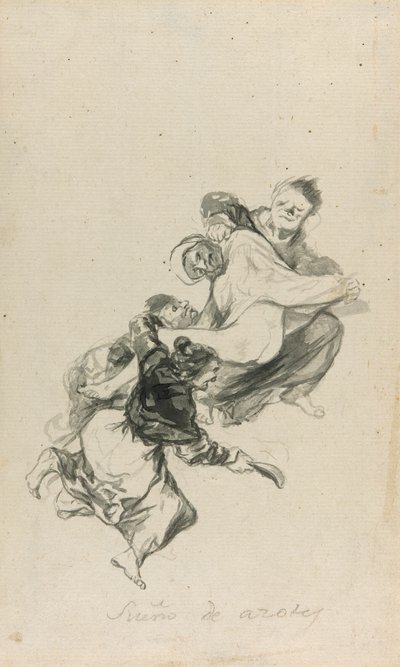 Sueño de flagelación de Francisco Jose de Goya y Lucientes