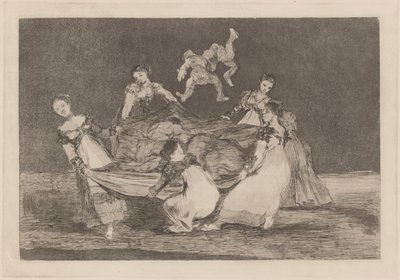 Locura femenina de Francisco Jose de Goya y Lucientes