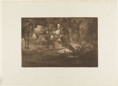 Dios los Crea y Ellos se Juntan, lámina 18 de Los Proverbios de Francisco Jose de Goya y Lucientes