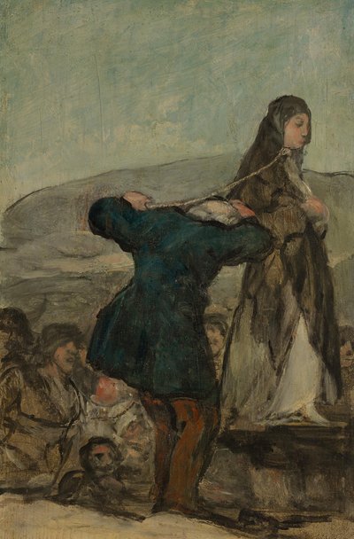 Ejecución de brujas de Francisco Jose de Goya y Lucientes