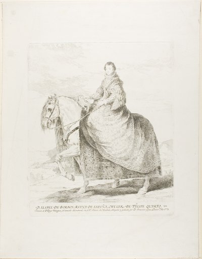 Isabel de Borbón de Francisco Jose de Goya y Lucientes