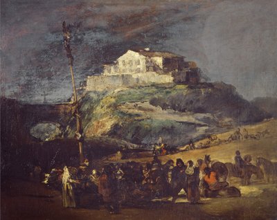 La Cucaña de Francisco Jose de Goya y Lucientes