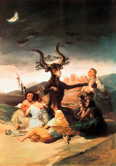 El sabbat de las brujas de Francisco de Goya