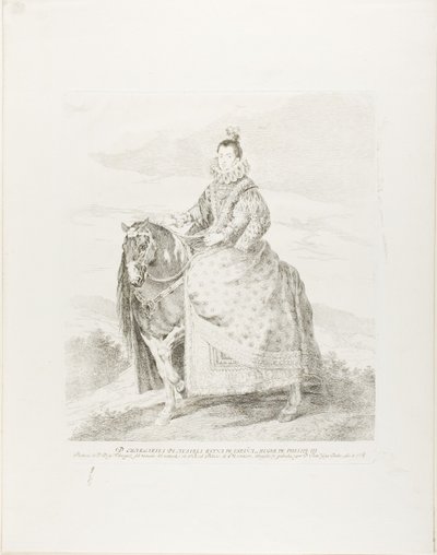 Margarita de Austria de Francisco Jose de Goya y Lucientes