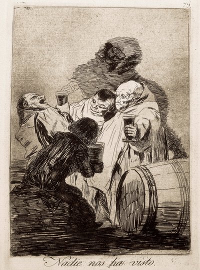 Nadie nos ha visto de Francisco de Goya