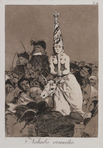 No hubo remedio de Francisco de Goya