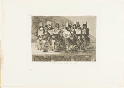 No se sabe por qué, plancha 35 de Los desastres de la guerra de Francisco Jose de Goya y Lucientes