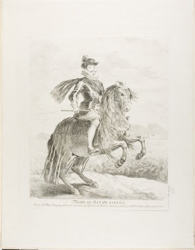 Felipe III de Francisco Jose de Goya y Lucientes