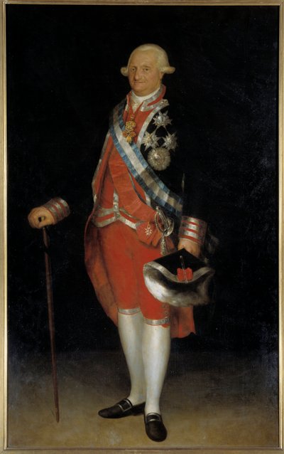 Retrato de Carlos IV, Rey de España de Francisco de Goya