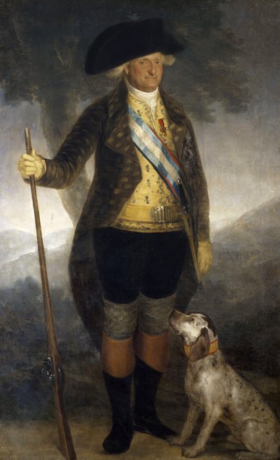 Retrato del Rey Carlos IV de España de Francisco Jose de Goya y Lucientes