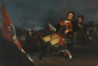Retrato de Manuel Godoy, apodado el Príncipe de la Paz (detalle) de Francisco de Goya