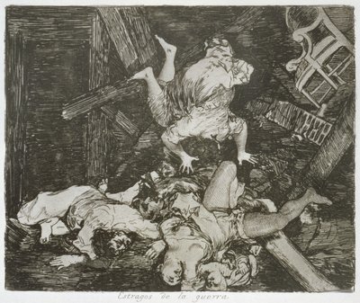 Los estragos de la guerra, placa 30 de 