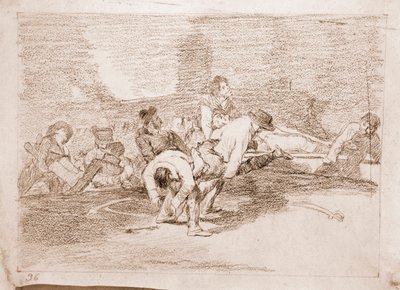 Los desastres de la guerra: Aún podrán servir de Francisco de Goya