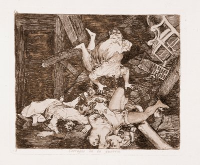 Los desastres de la guerra: Daños de guerra de Francisco de Goya